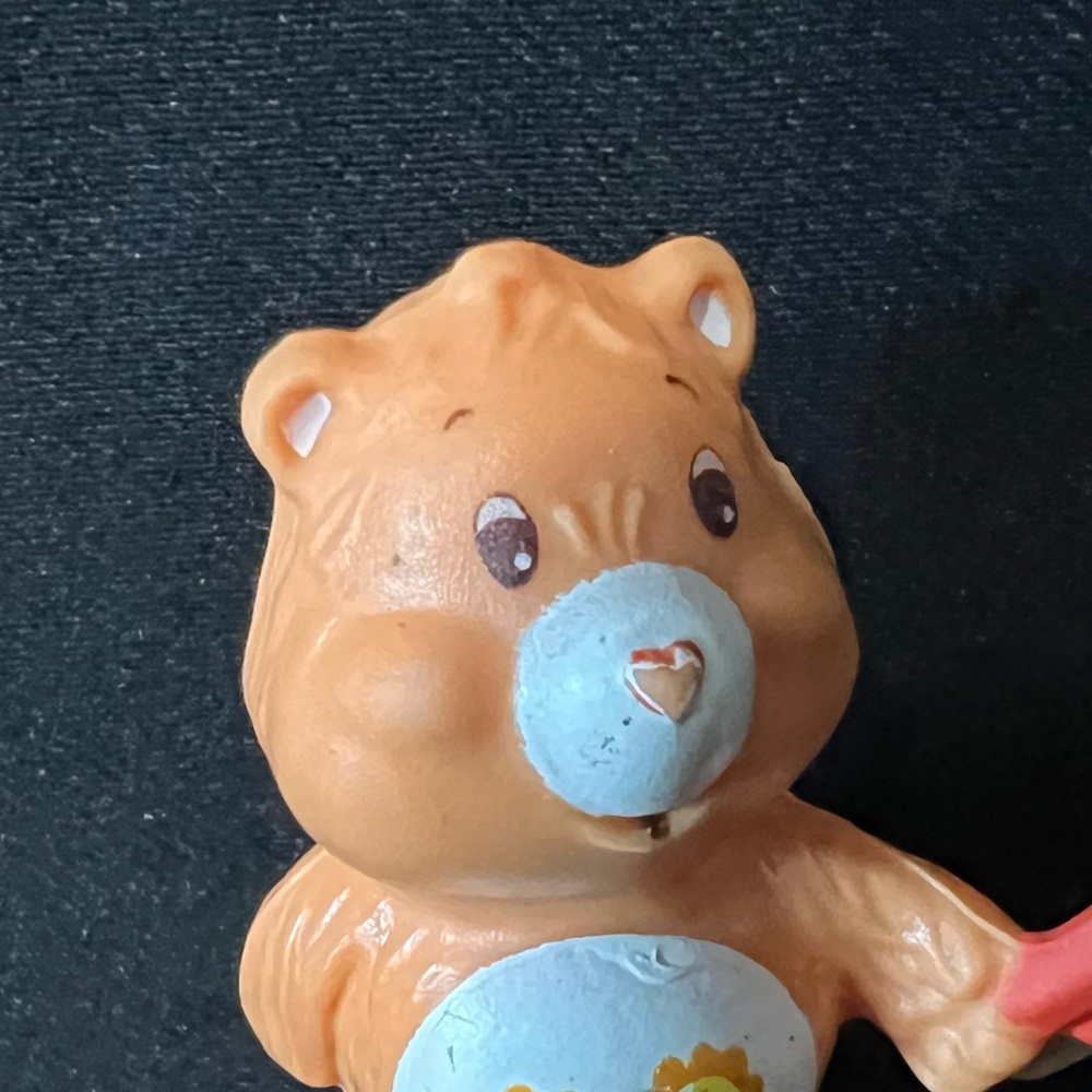 1983 Friend Bear Care Bear Miniature Figure - Picture 5 of 14